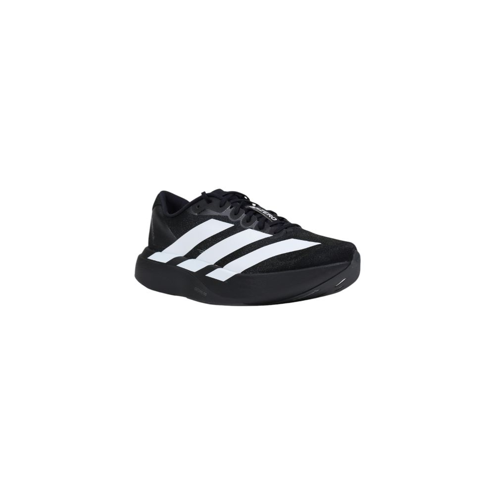 Black Synthetic Athletic Sneakers - TIZZIL