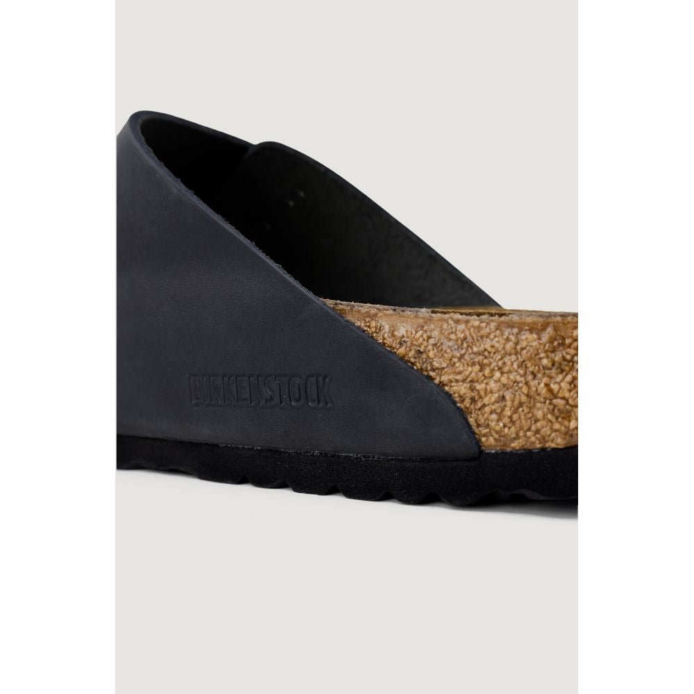 Black Synthetic Slippers - TIZZIL