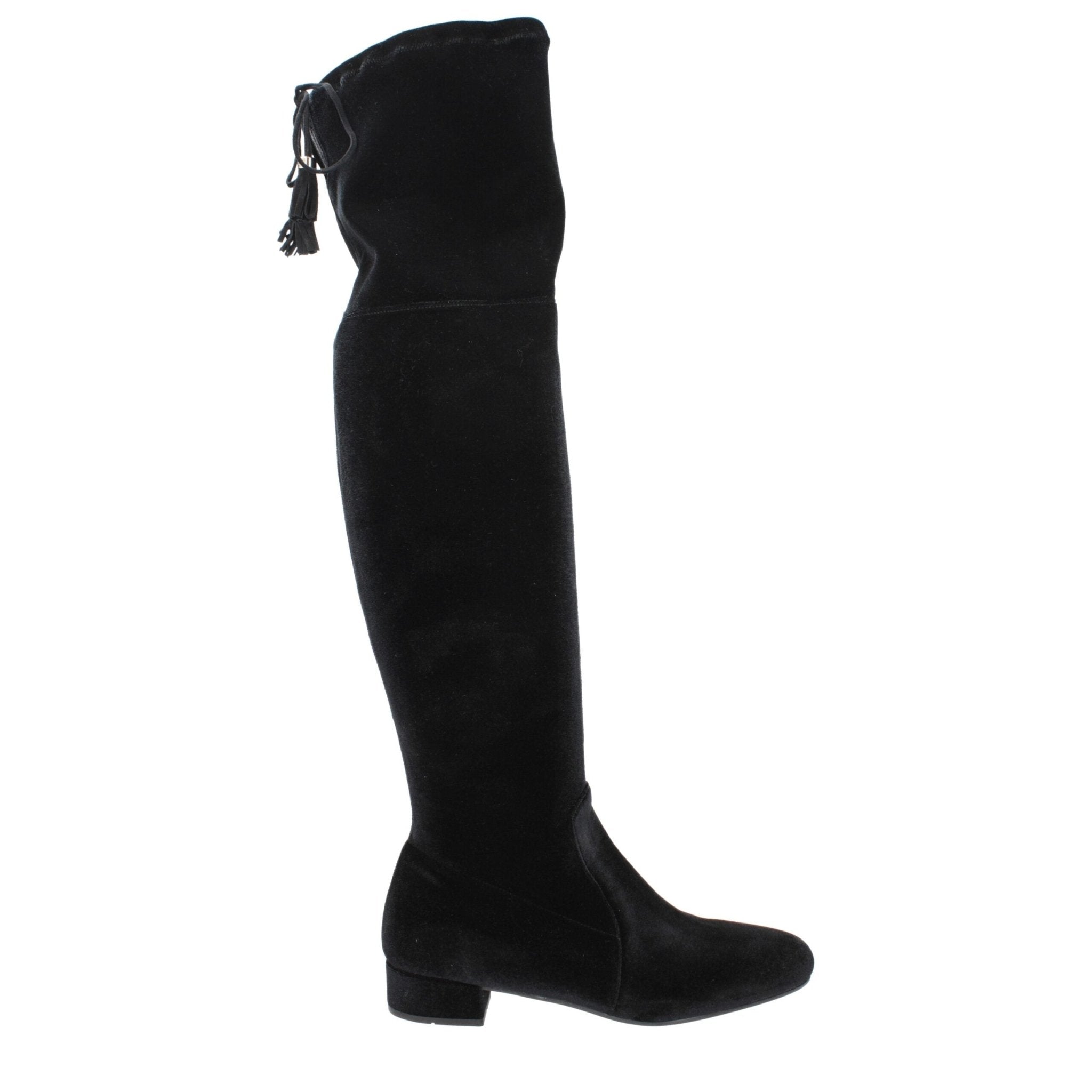 Black Velvet Over The Knee - TIZZIL