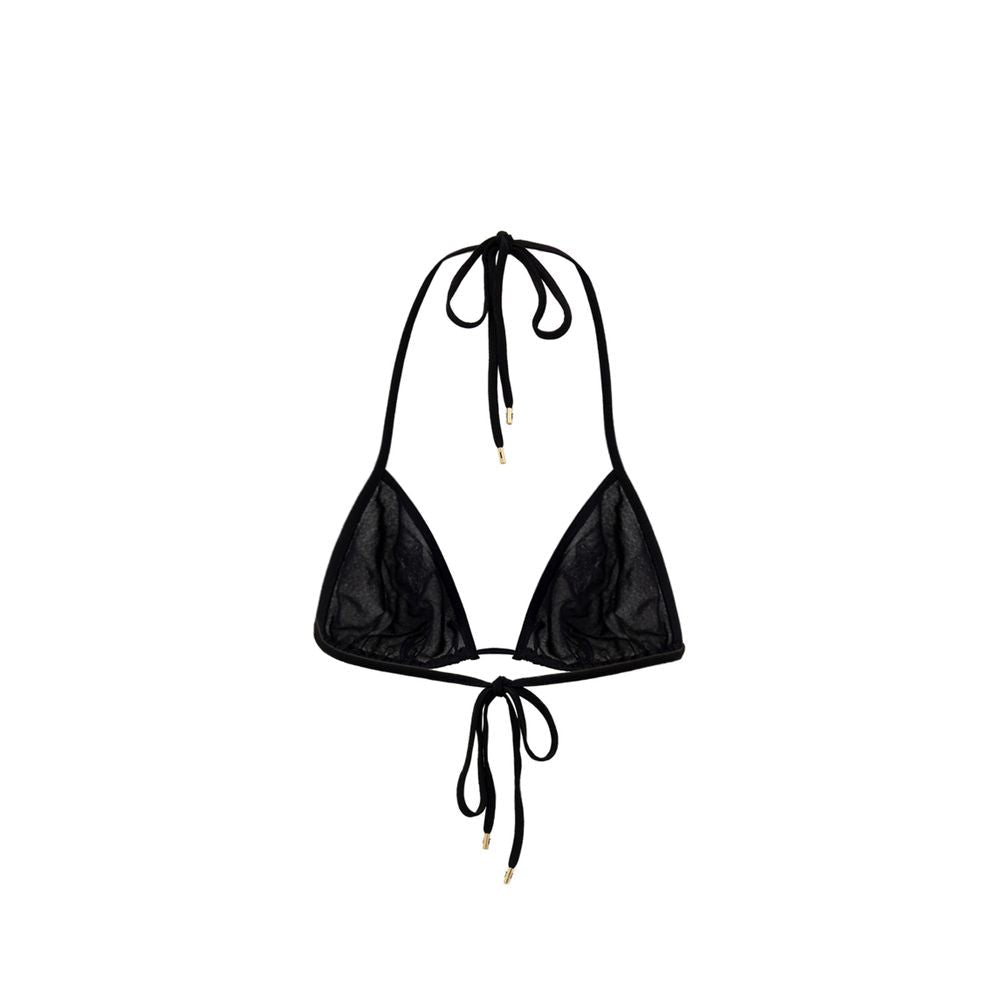 Black Viscose Bra - TIZZIL