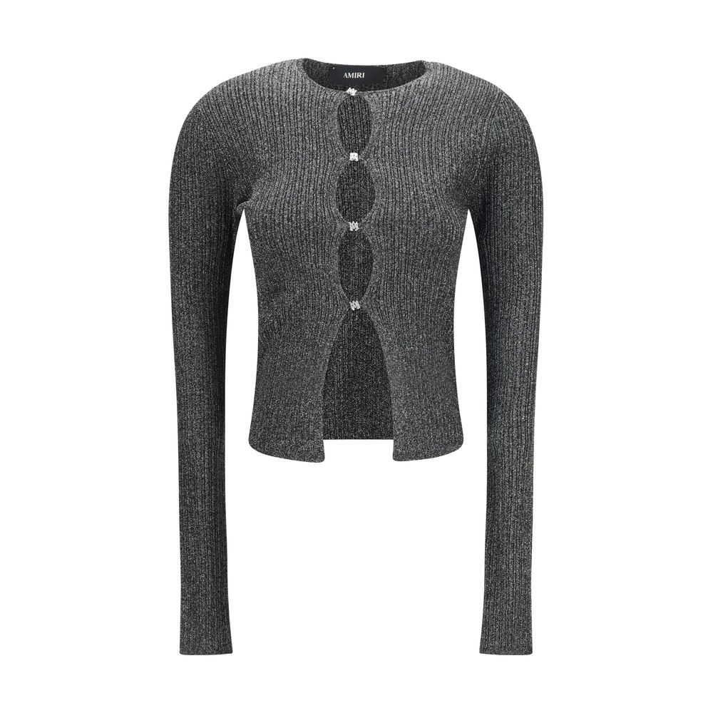Black Viscose Cardigan - TIZZIL