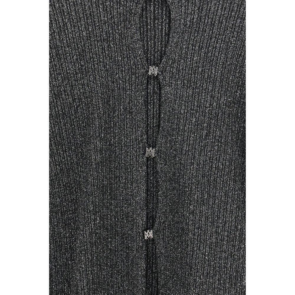 Black Viscose Cardigan - TIZZIL