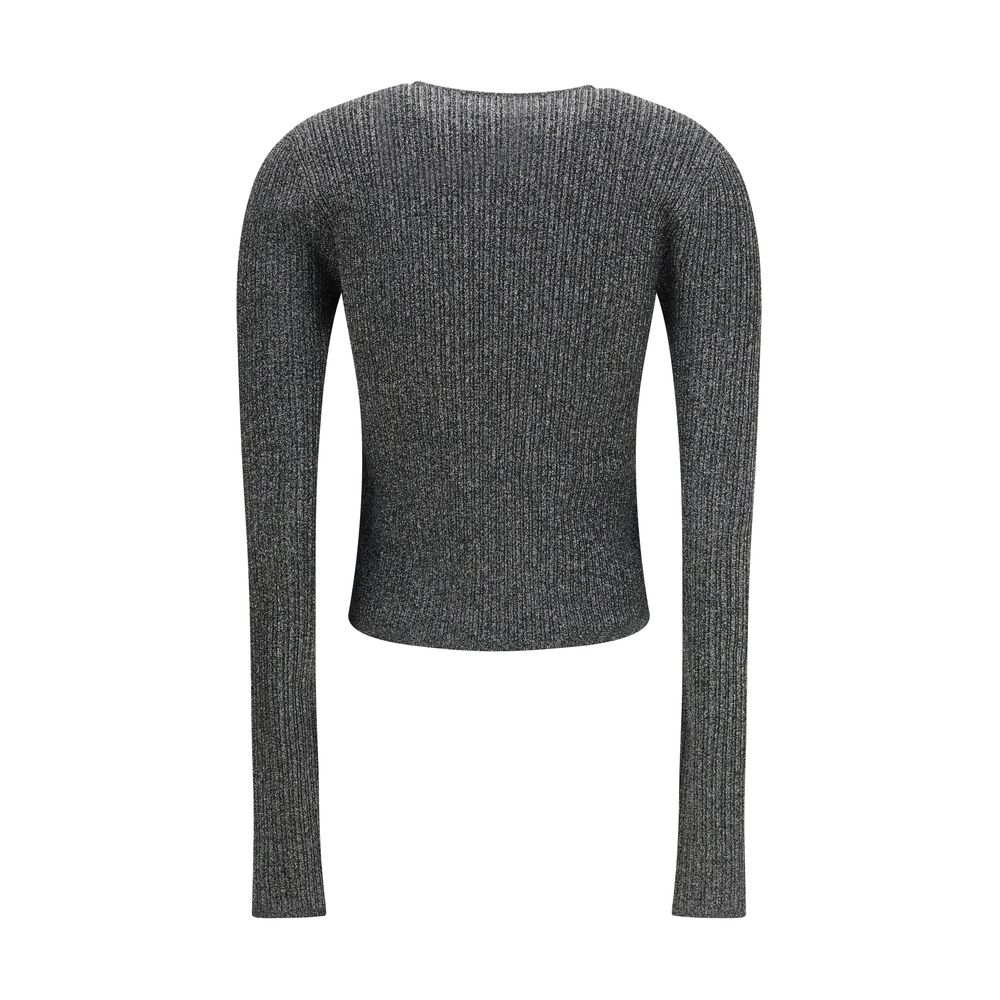 Black Viscose Cardigan - TIZZIL