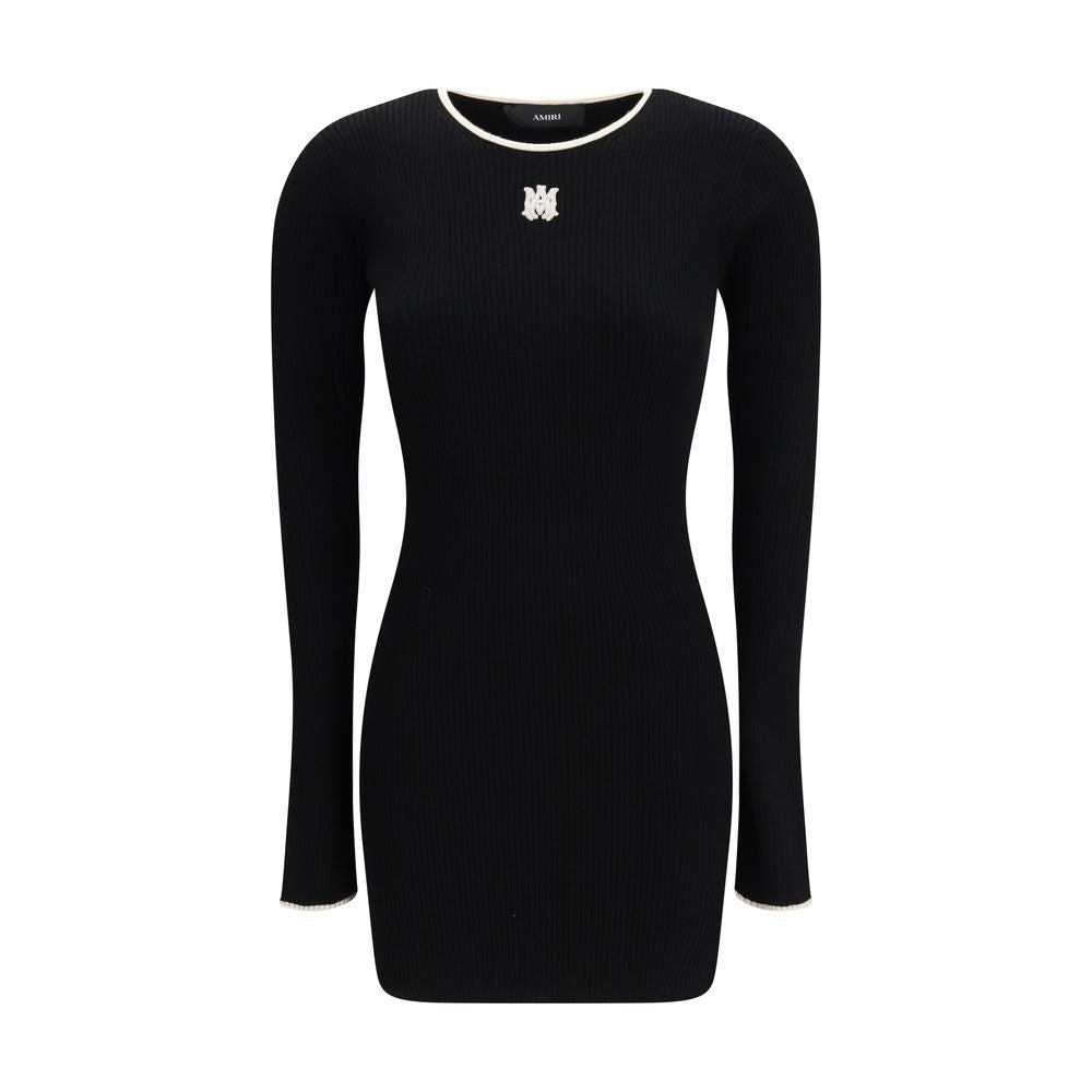 Black Viscose Casual Dress - TIZZIL