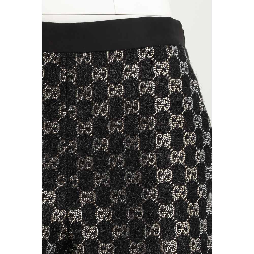 Black Viscose Shorts - TIZZIL