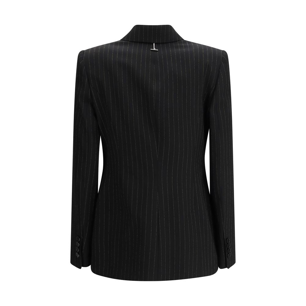 Black Wool Blazer - TIZZIL