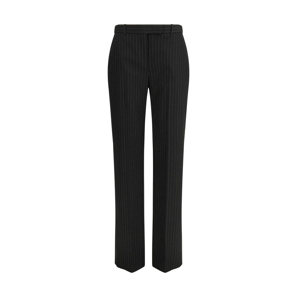 Black Wool Dress Pants - TIZZIL