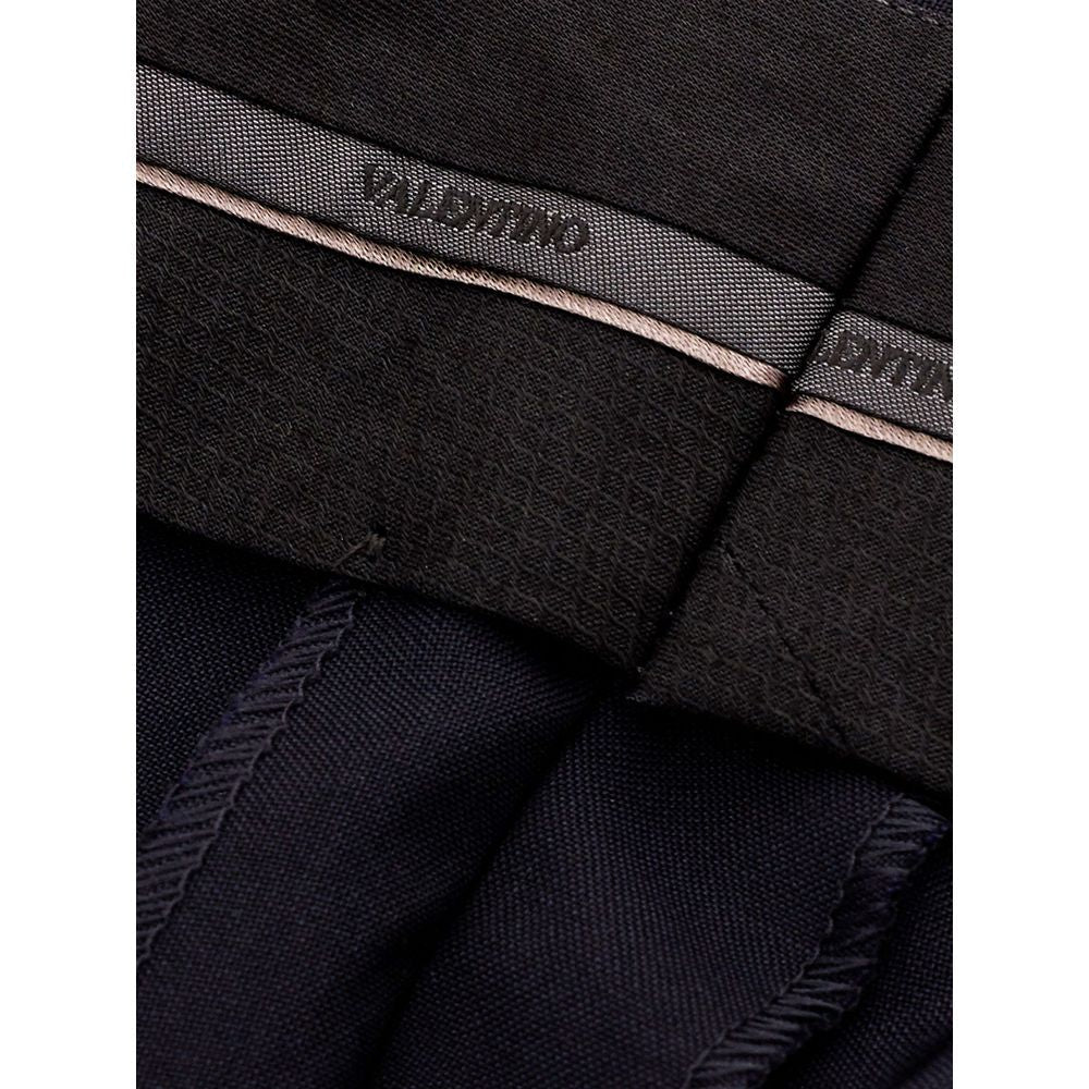 Black Wool Dress Pants - TIZZIL