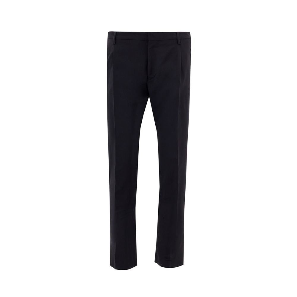 Black Wool Dress Pants - TIZZIL