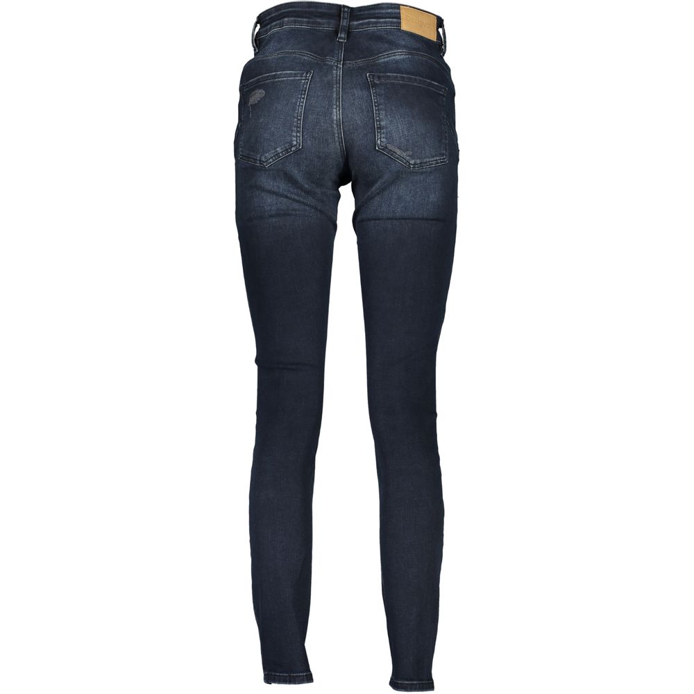 Blu Cotton Women's Jeans - TIZZIL