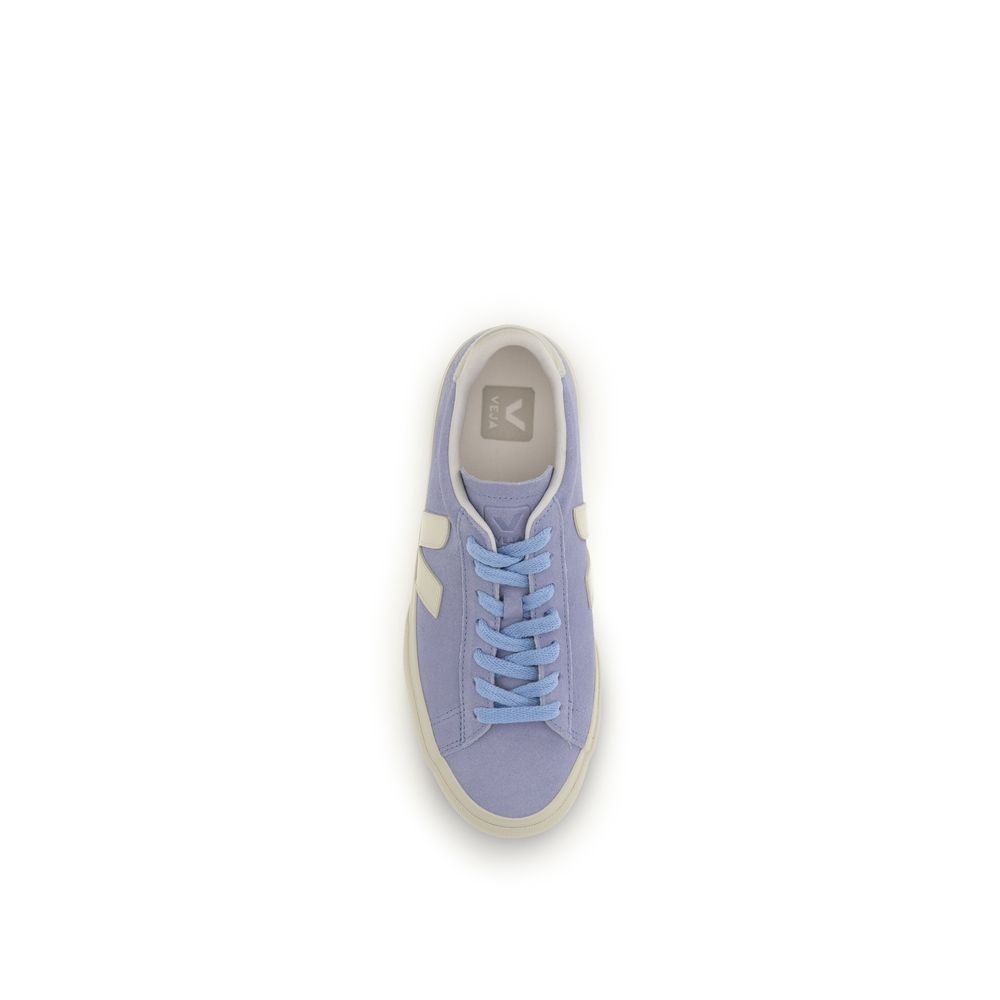 Blue Calf Leather Bos Taurus Low Top Sneakers - TIZZIL