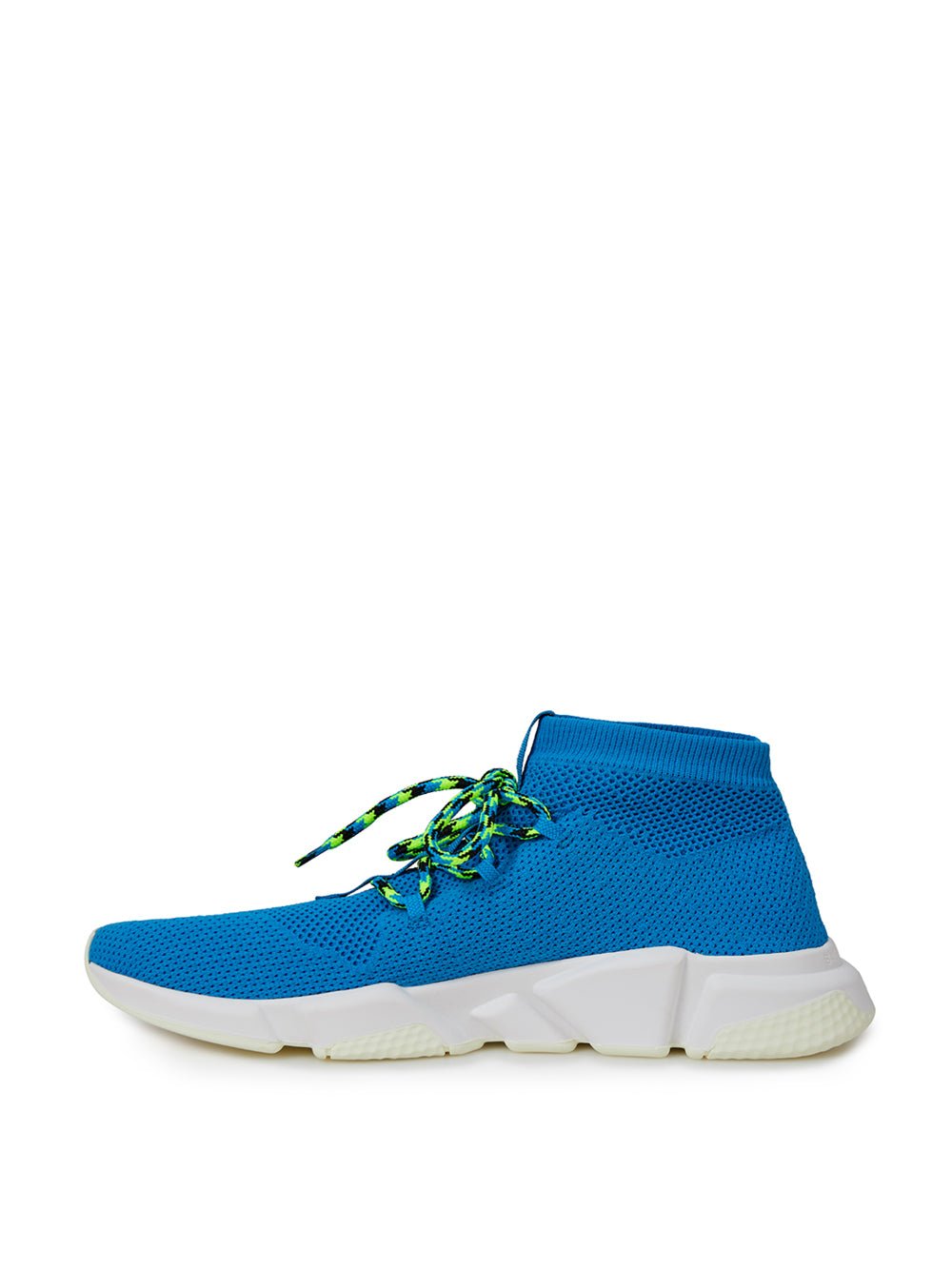 Blue Cotton Athletic Sneakers - TIZZIL