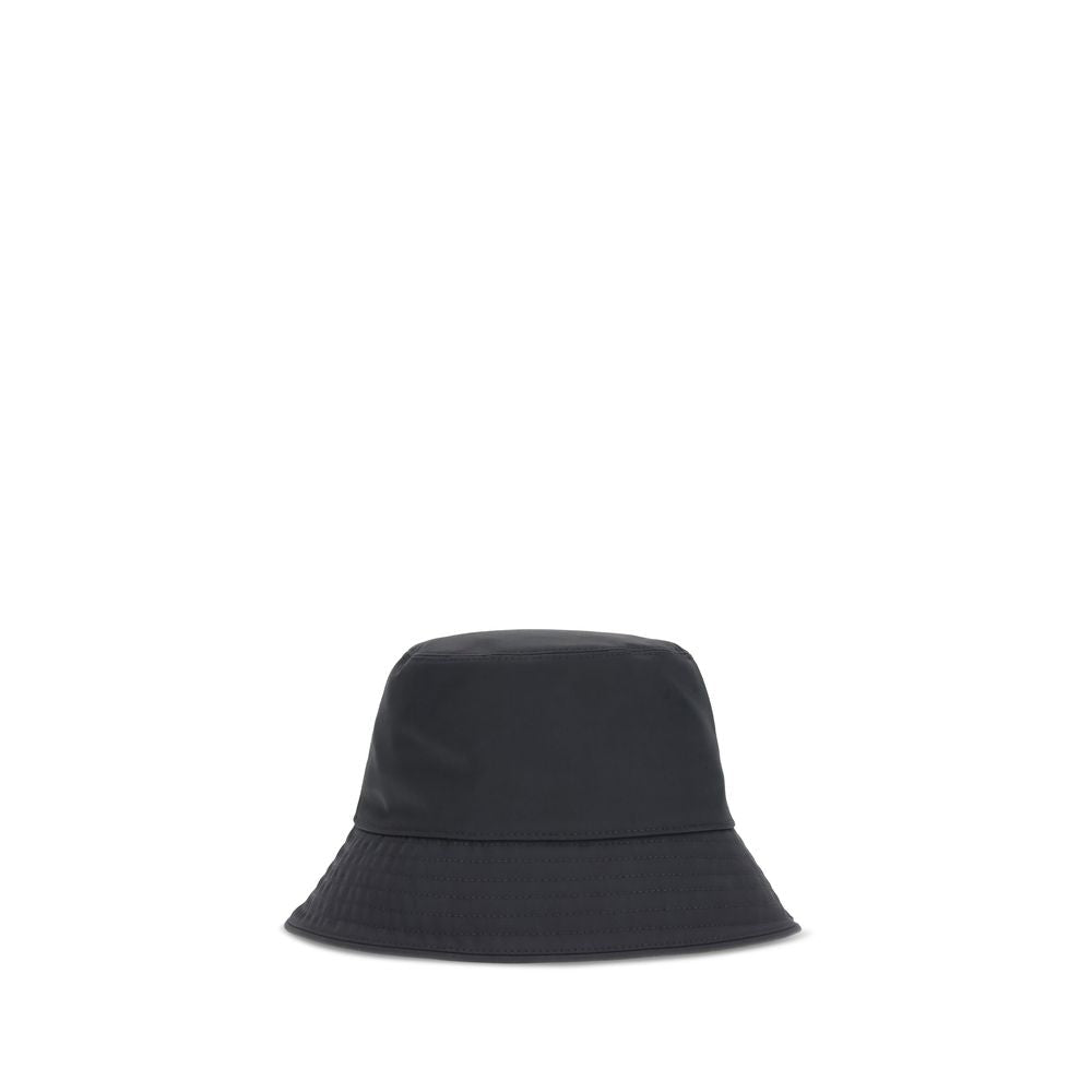 Blue Cotton Bucket Hat - TIZZIL