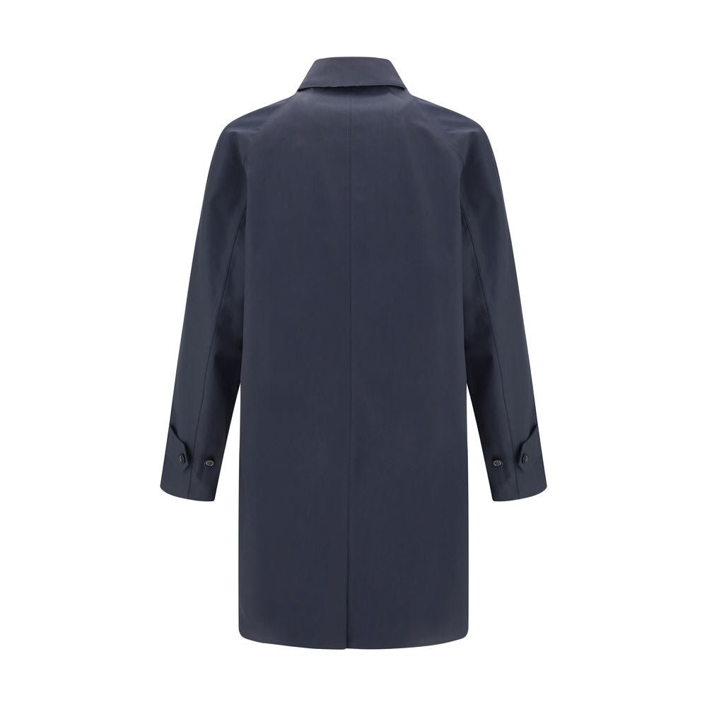 Blue Cotton Coat - TIZZIL