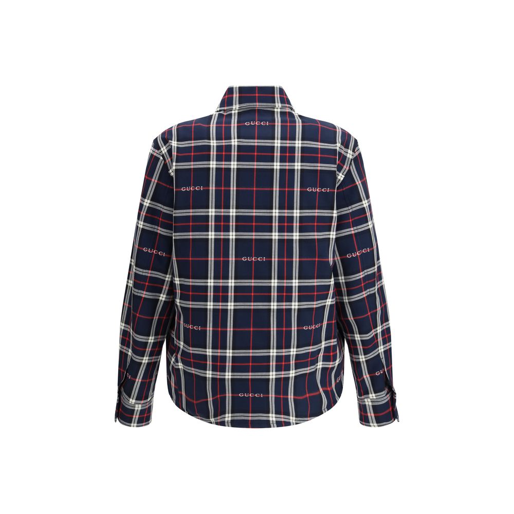 Blue Cotton Jackets And Coat - TIZZIL