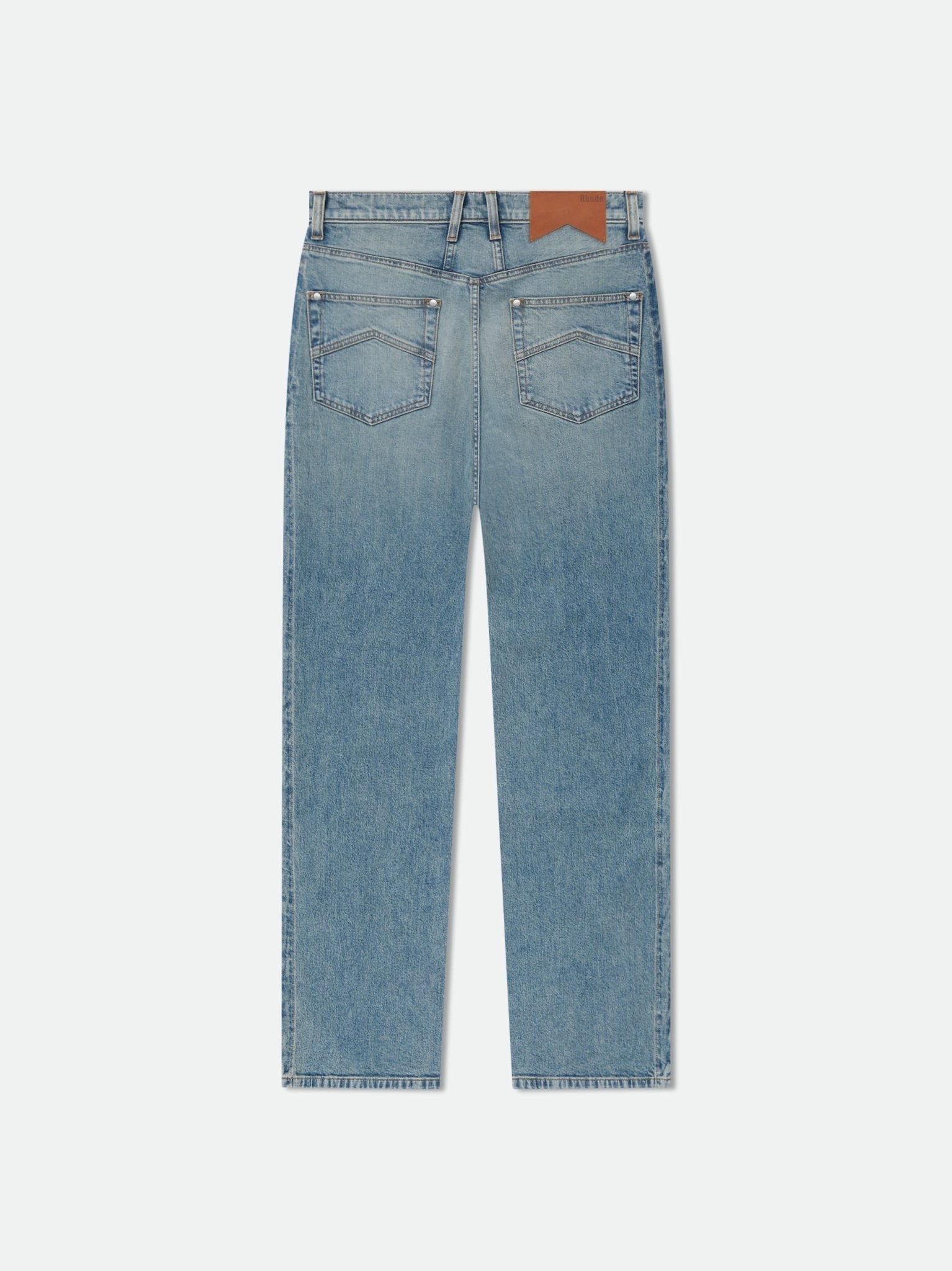Blue Cotton Jeans Denim - TIZZIL