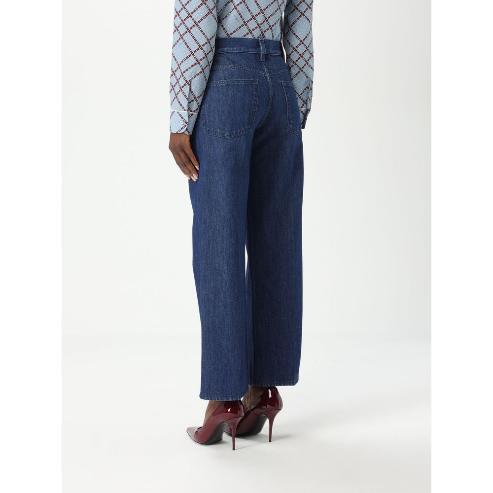 Blue Cotton Jeans Denim - TIZZIL