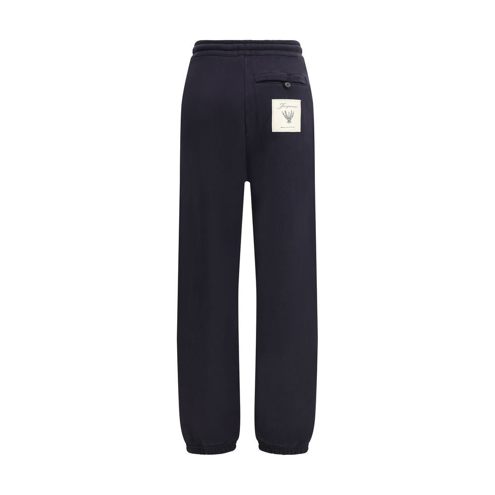 Blue Cotton Joggers (Workout Pants) - TIZZIL