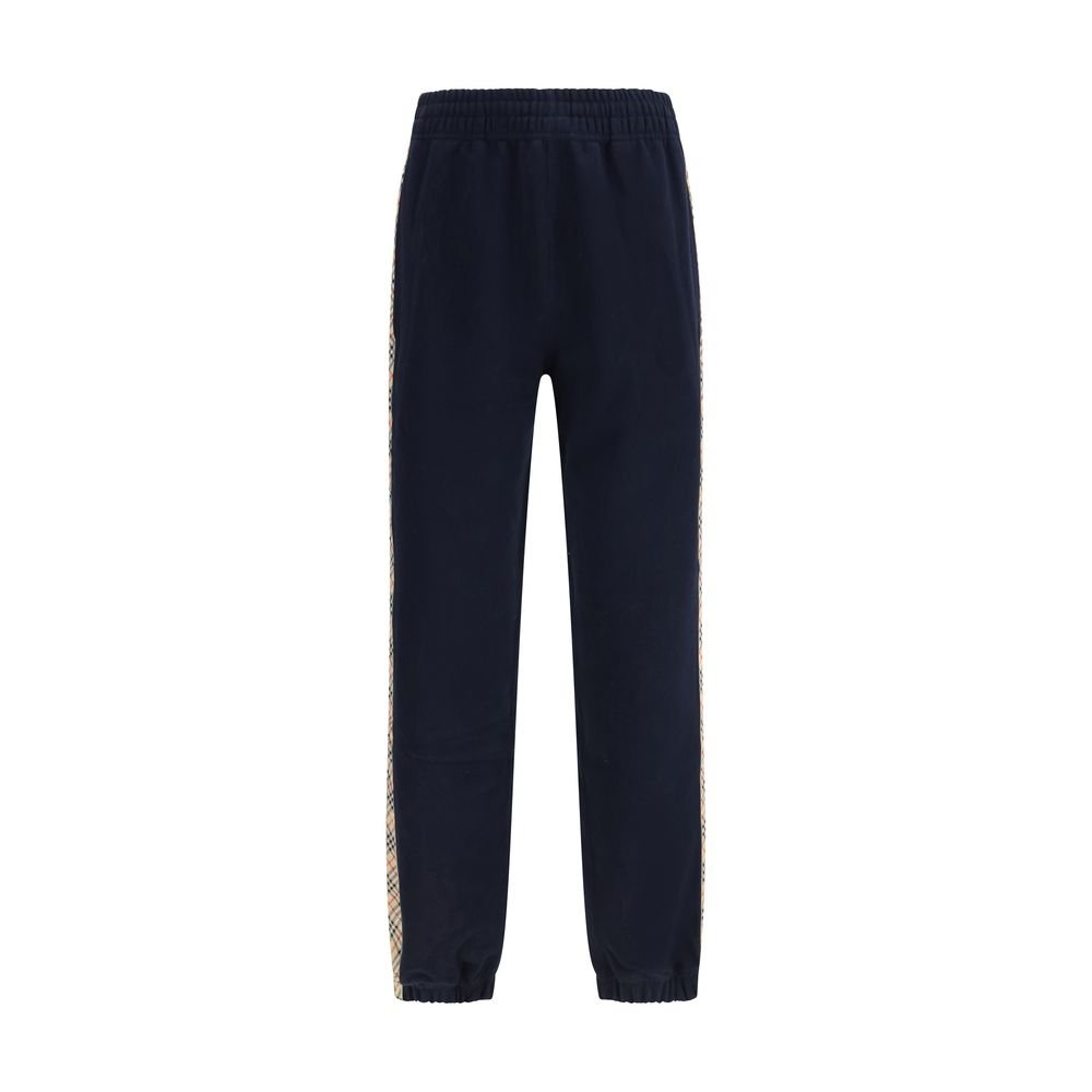 Blue Cotton Joggers (Workout Pants) - TIZZIL