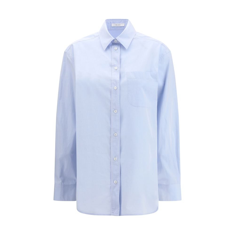 Blue Cotton Shirt - TIZZIL