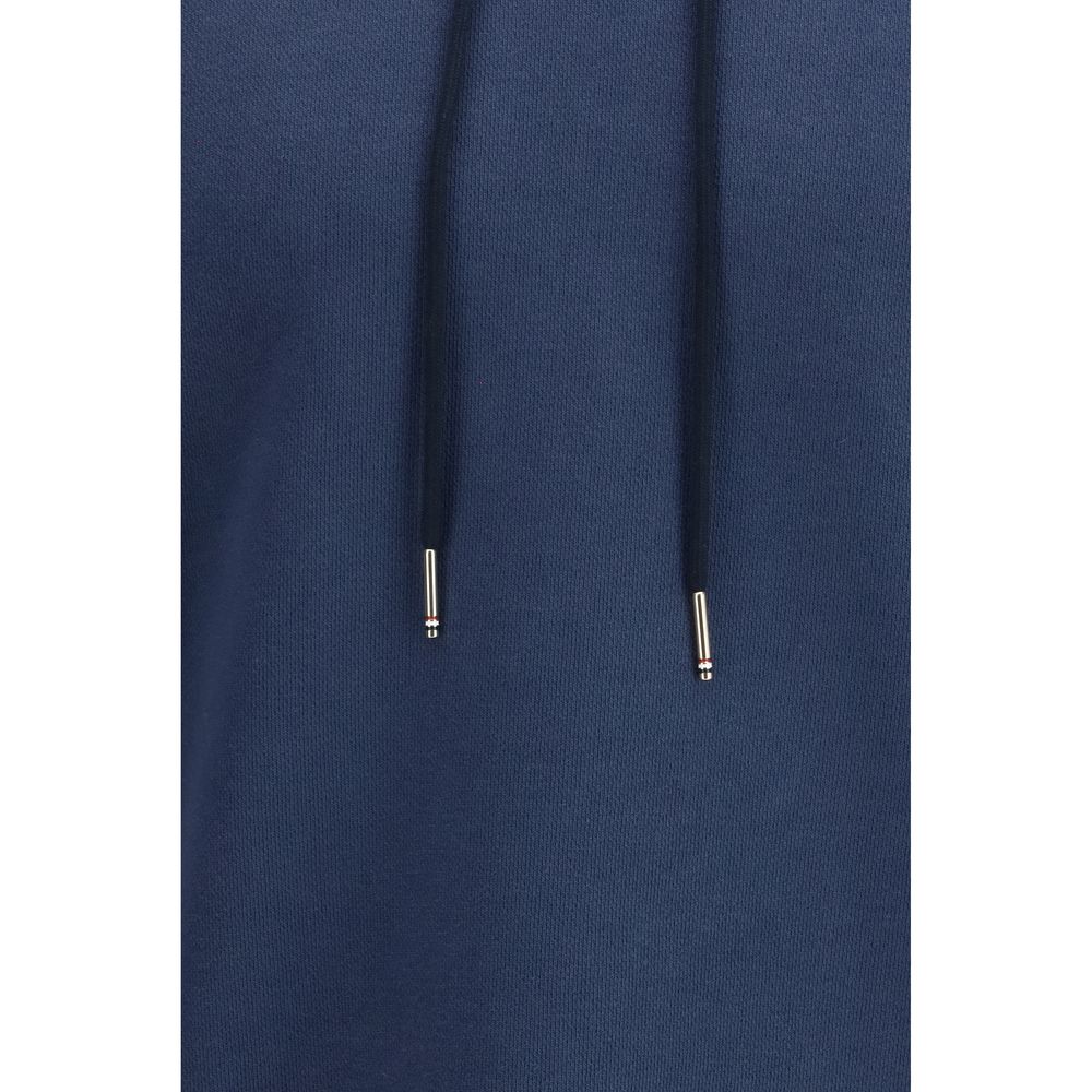 Blue Cotton Sweatshirt - TIZZIL