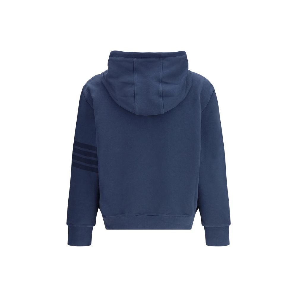 Blue Cotton Sweatshirt - TIZZIL