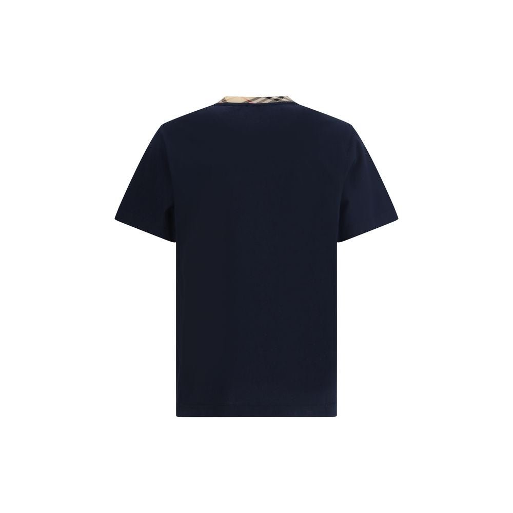 Blue Cotton T-Shirt - TIZZIL