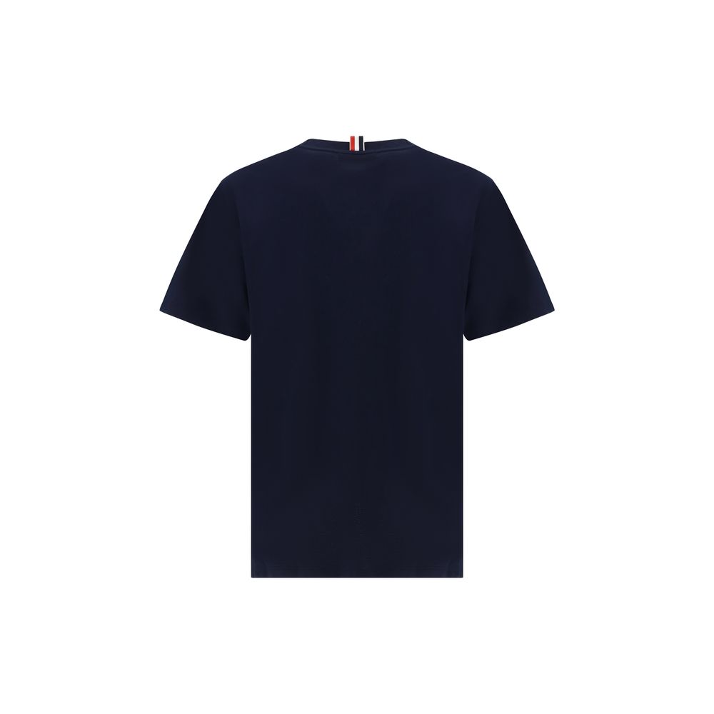 Blue Cotton T-Shirt - TIZZIL