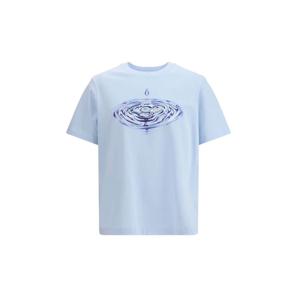 Blue Cotton T-Shirt - TIZZIL