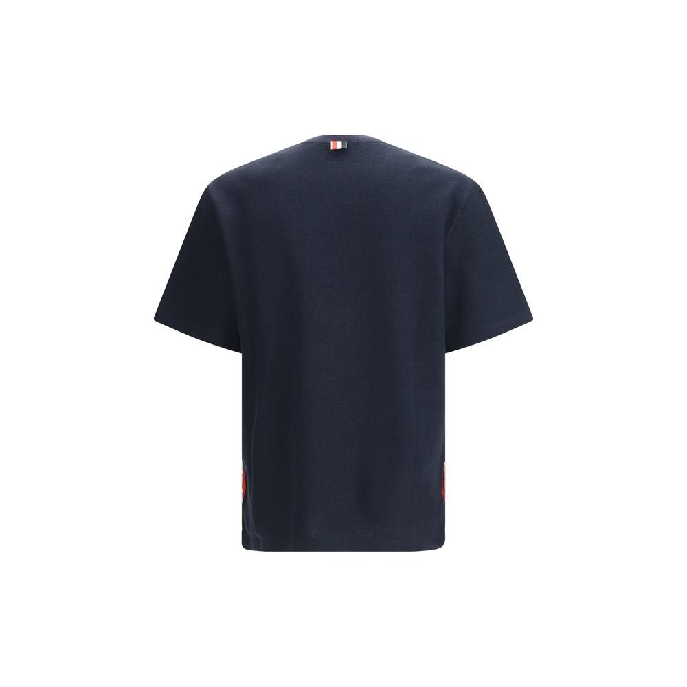 Blue Cotton T-Shirt - TIZZIL