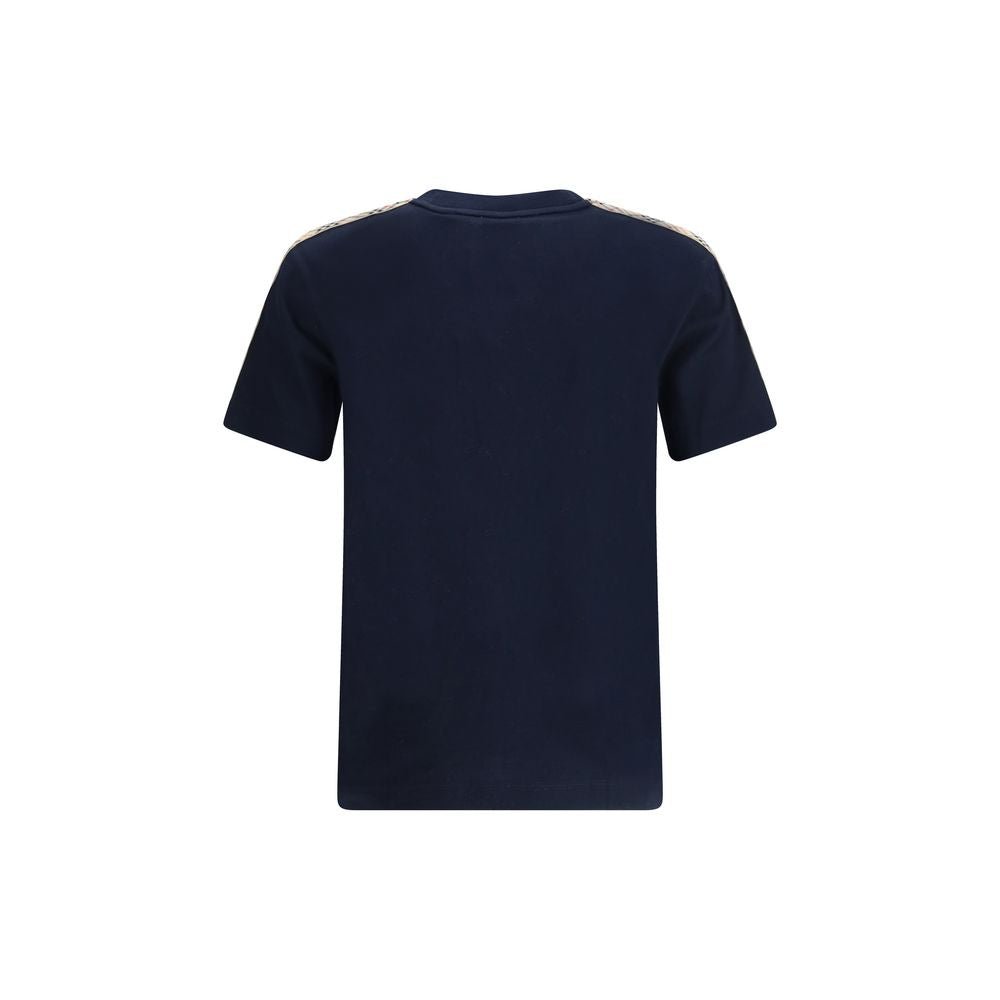 Blue Cotton T-Shirt - TIZZIL