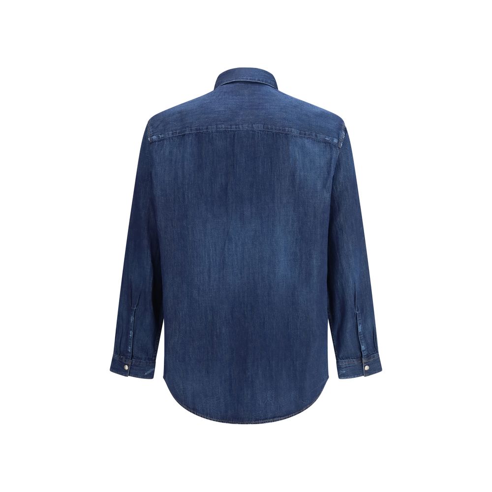 Blue Denim Shirt - TIZZIL