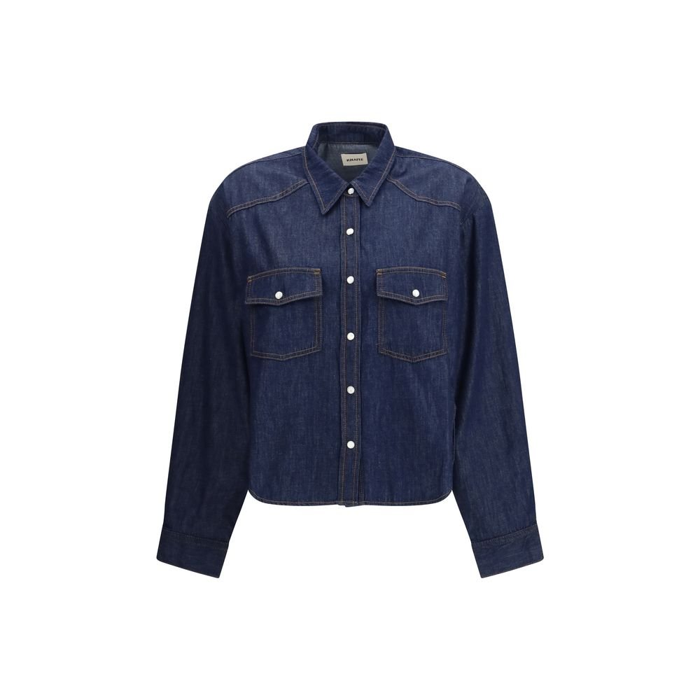 Blue Denim Shirt - TIZZIL