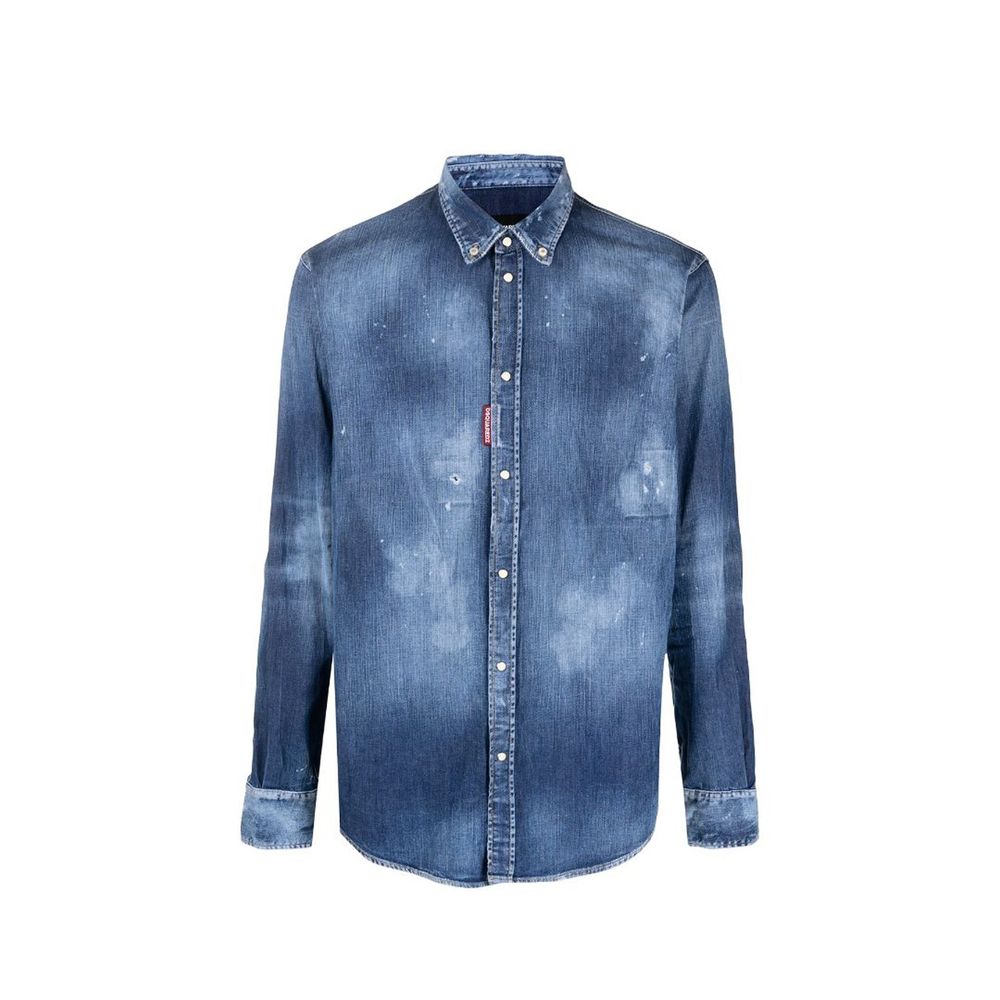 Blue Denim Shirt - TIZZIL
