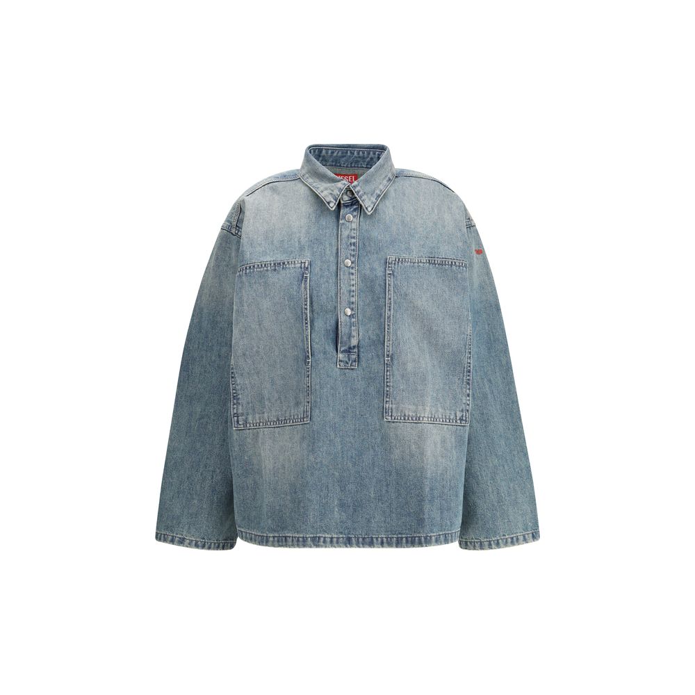 Blue Denim Shirt - TIZZIL