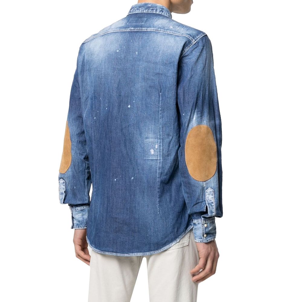 Blue Denim Shirt - TIZZIL