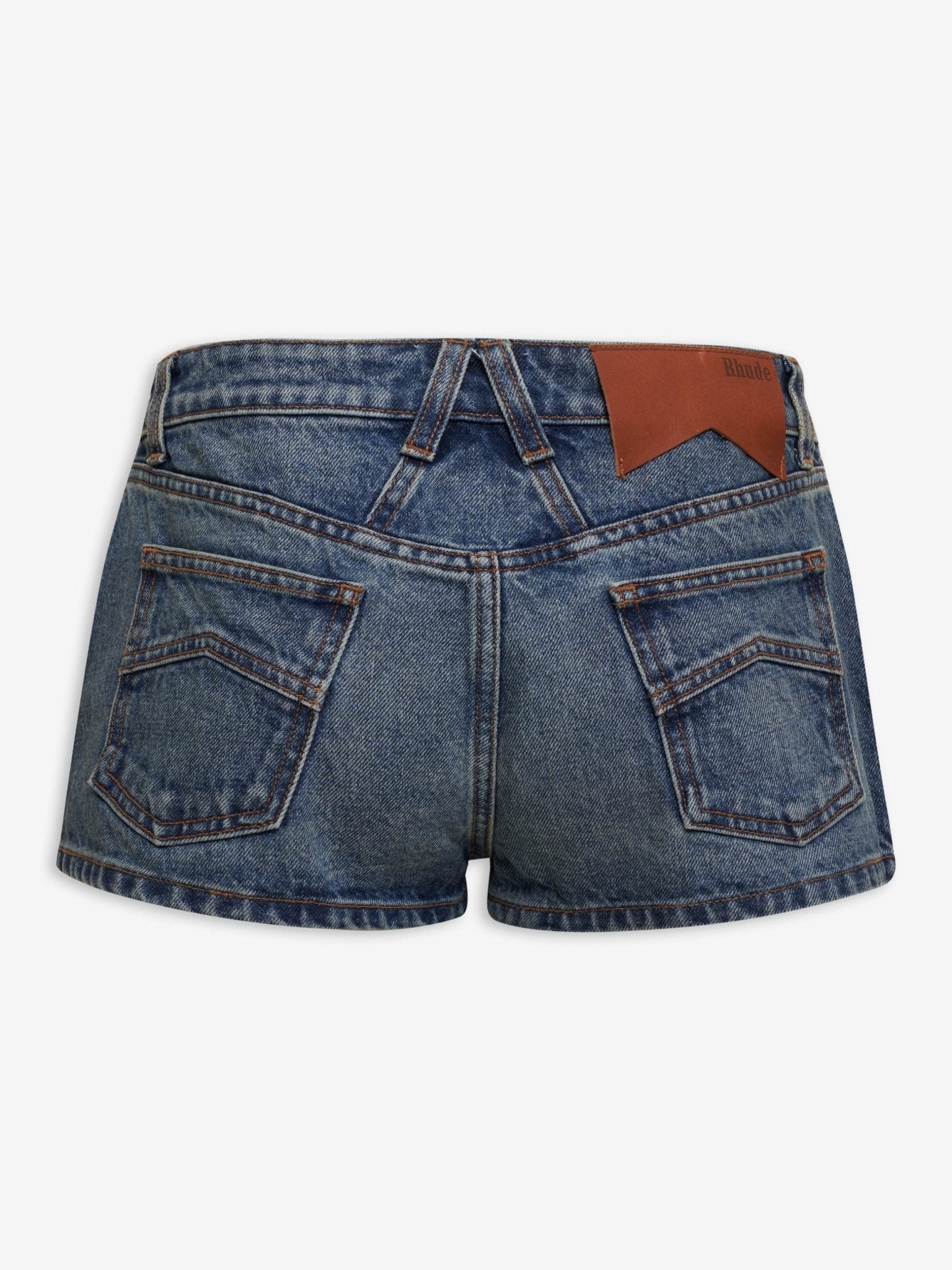 Blue Denim Shorts - TIZZIL