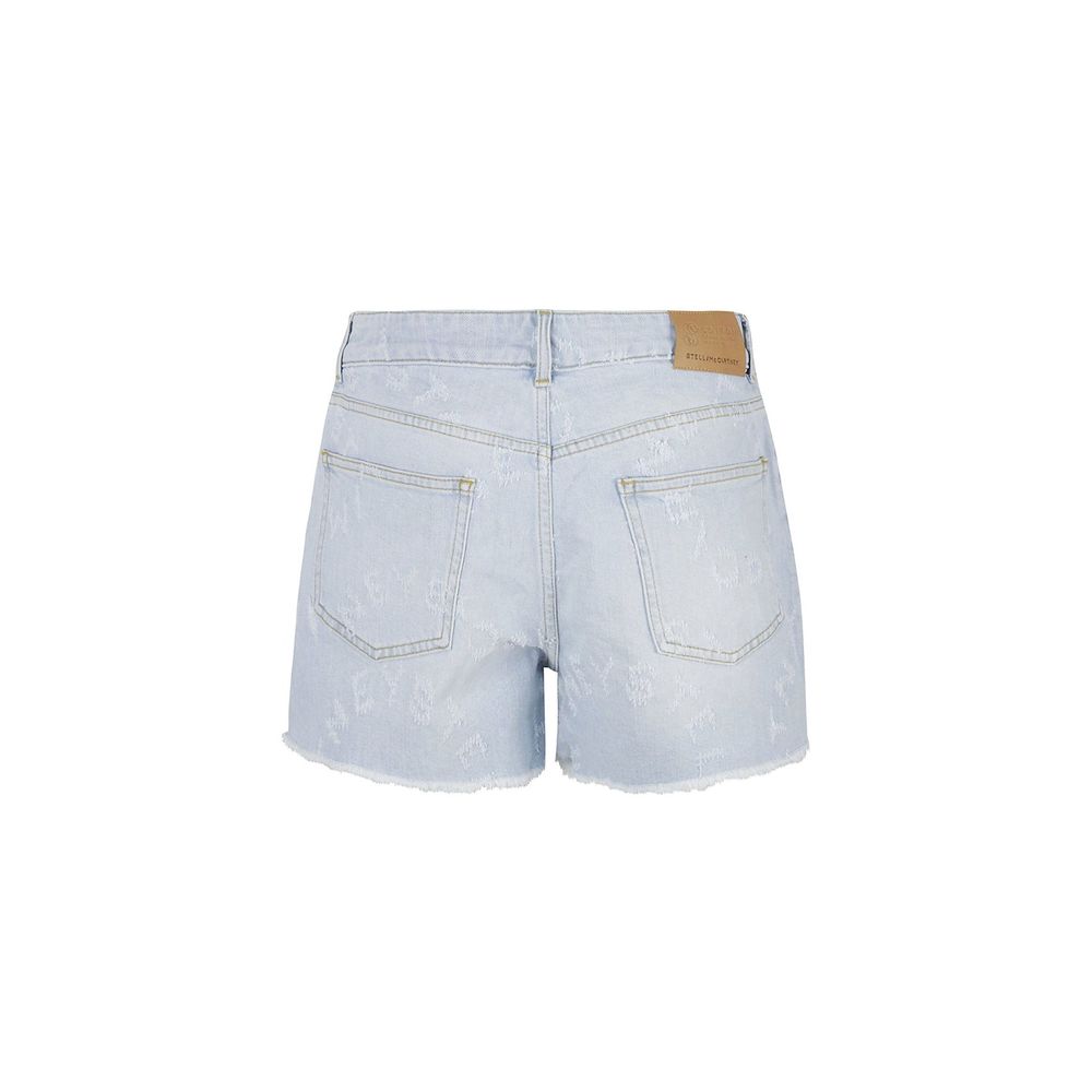 Blue Denim Shorts - TIZZIL