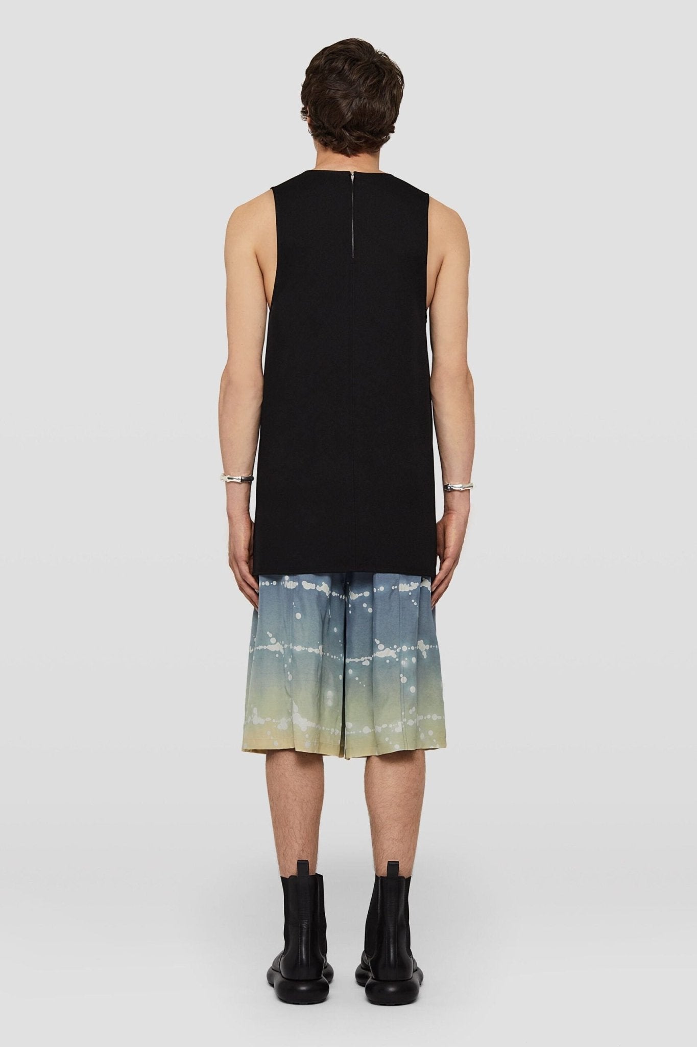 Blue Fibres Bermuda Shorts - TIZZIL