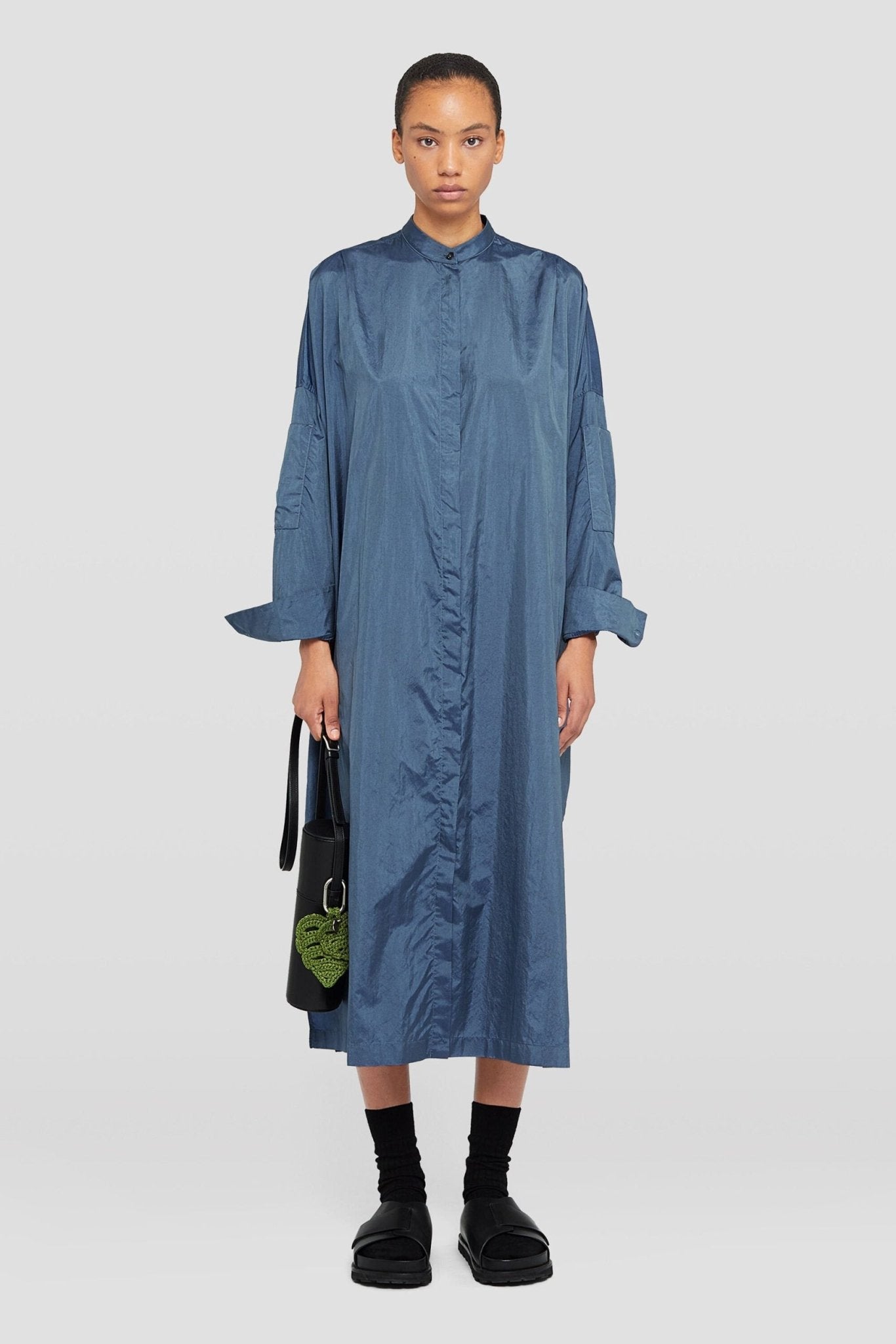 Blue Fibres Casual Dress - TIZZIL