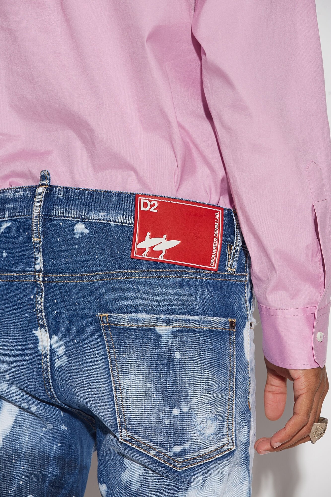 Blue Fibres Slim Fit Jeans - TIZZIL