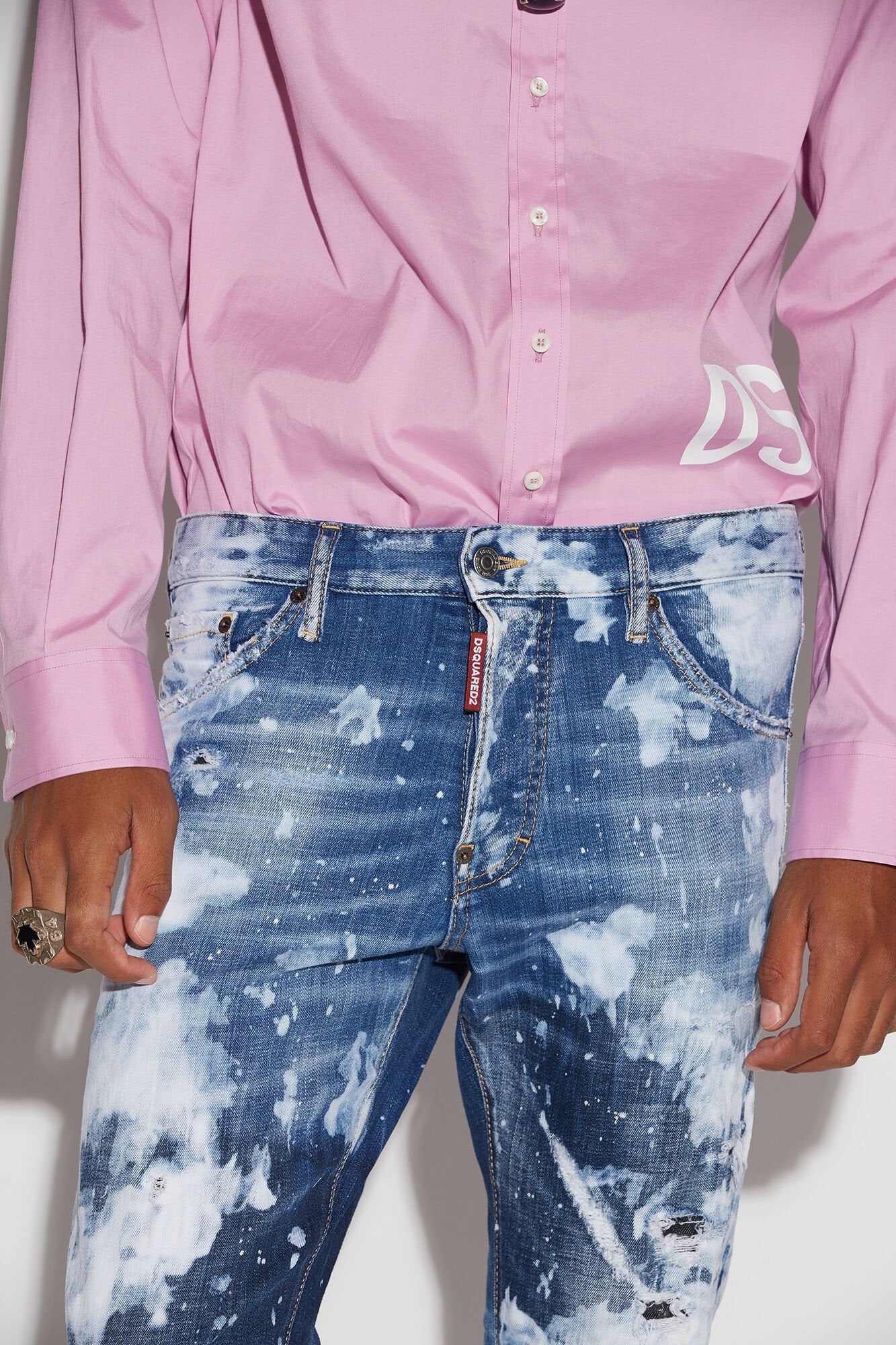 Blue Fibres Slim Fit Jeans - TIZZIL