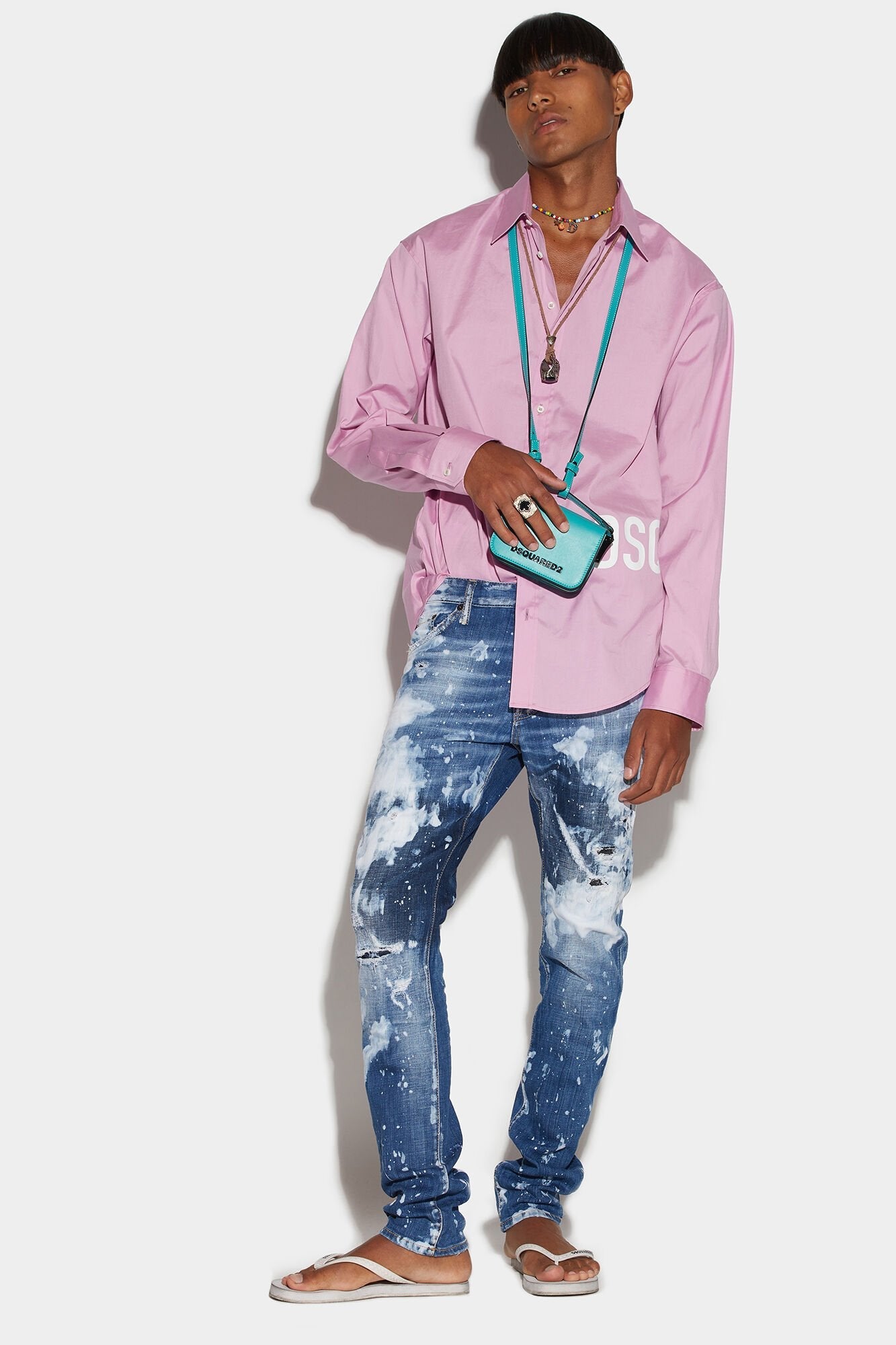 Blue Fibres Slim Fit Jeans - TIZZIL