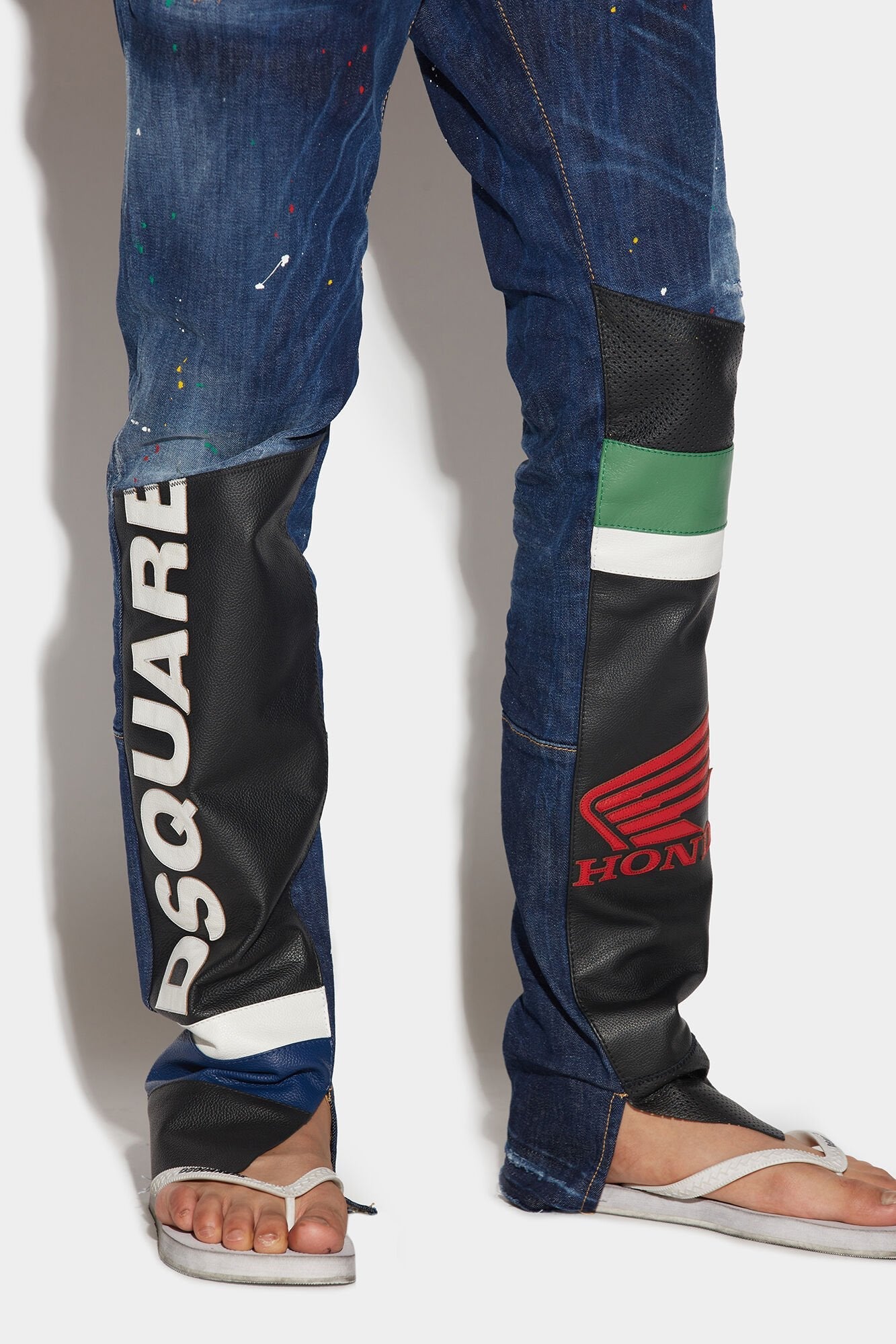 Blue Fibres Straight - Leg Jeans - TIZZIL