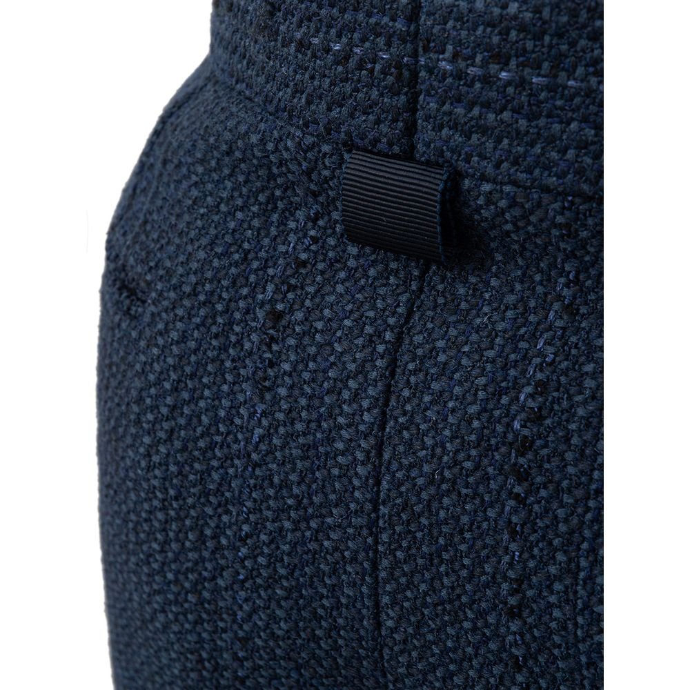 Blue Marabou Casual Pants - TIZZIL