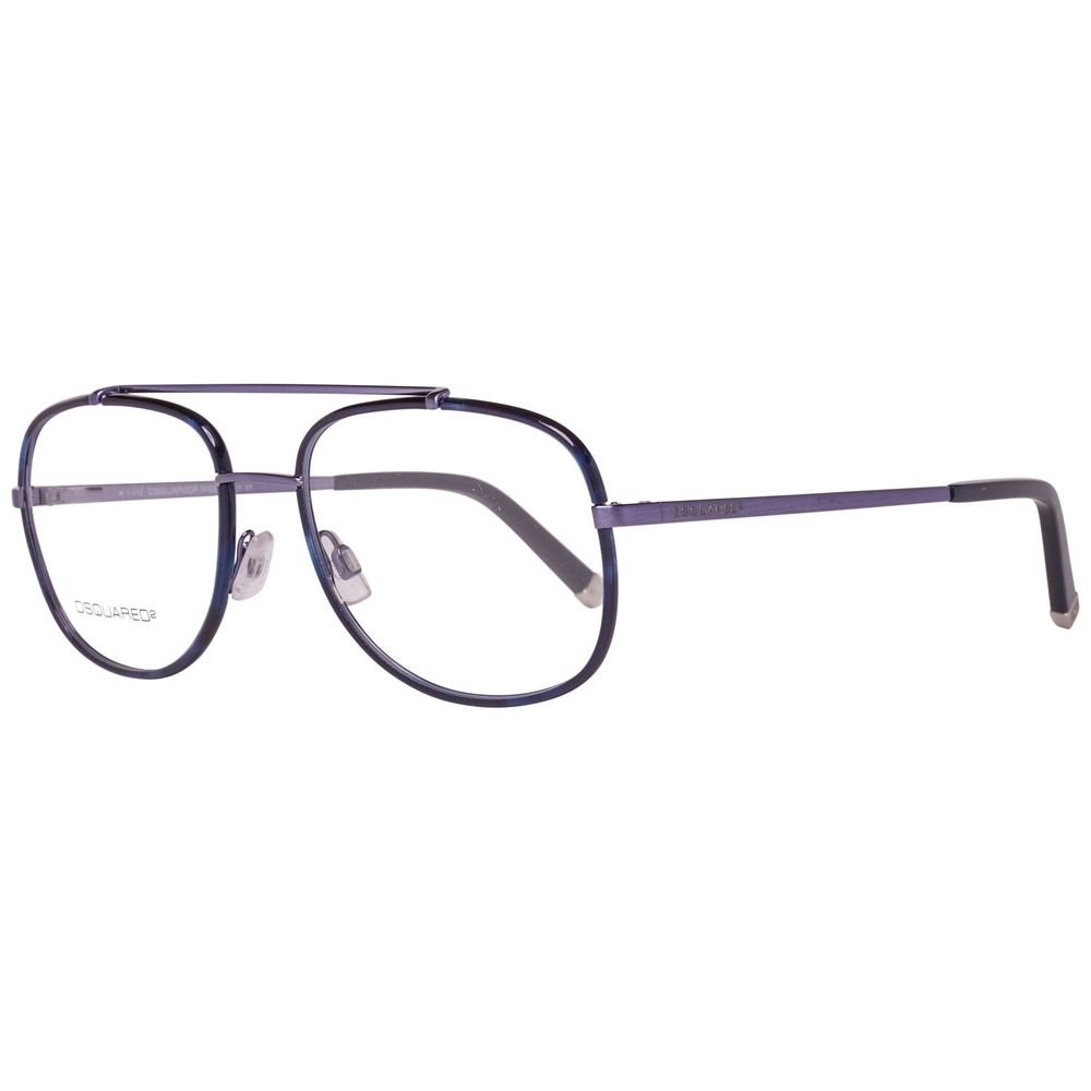 Blue Metal Glasses (Frames) - TIZZIL
