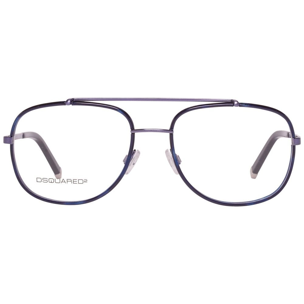 Blue Metal Glasses (Frames) - TIZZIL
