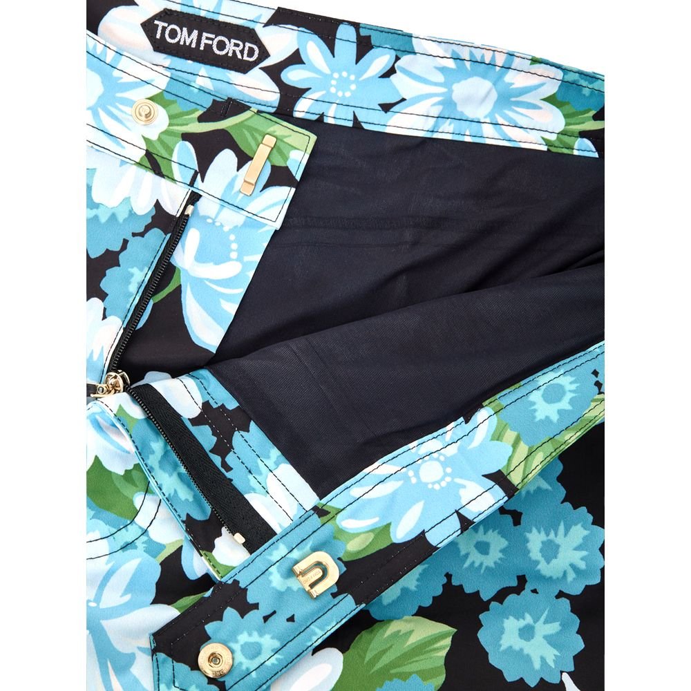 Blue Polyamide Swim Shorts - TIZZIL