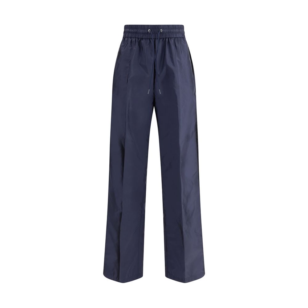Blue Recycled Polyamide Casual Pants - TIZZIL