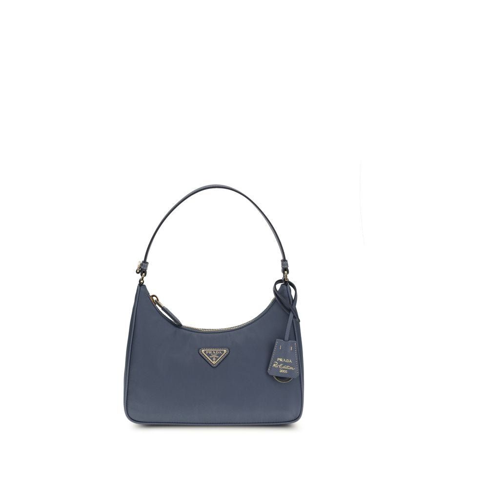 Blue Recycled Polyamide Shoulder Bag - TIZZIL